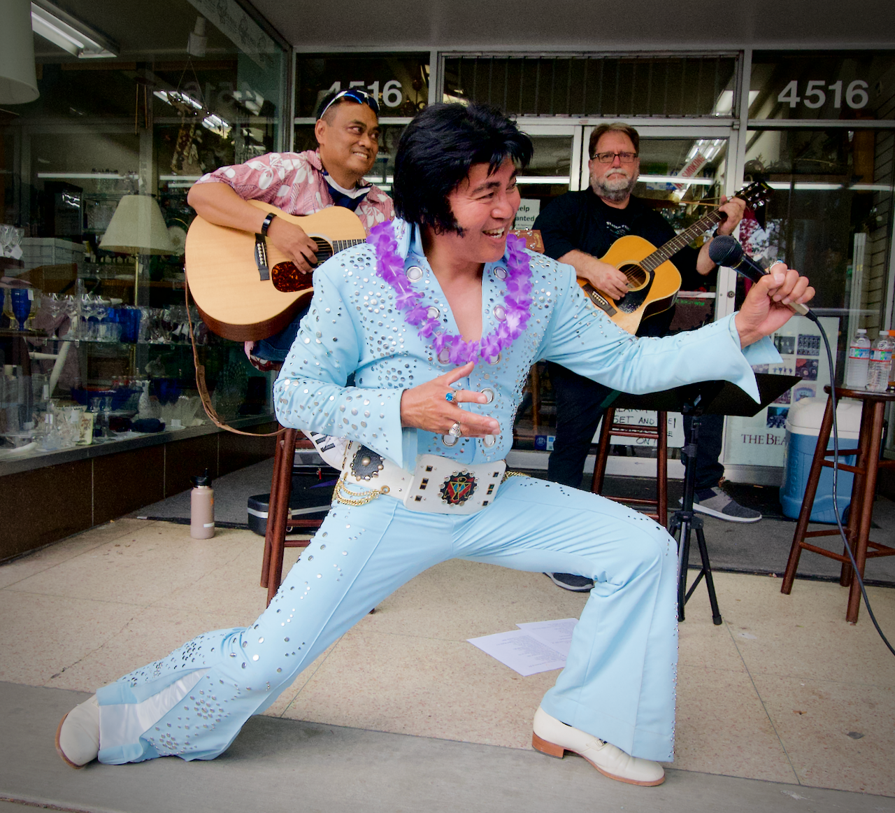 elvis impersonator