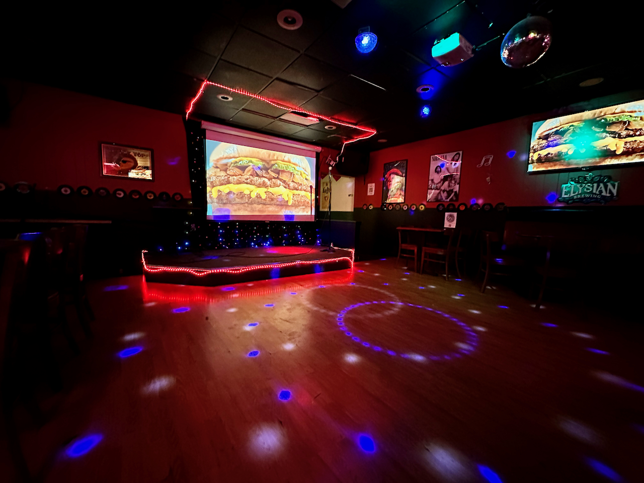 karaoke stage