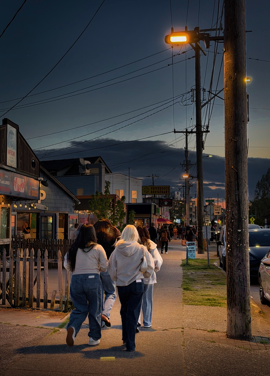Alki Ave SW lighting