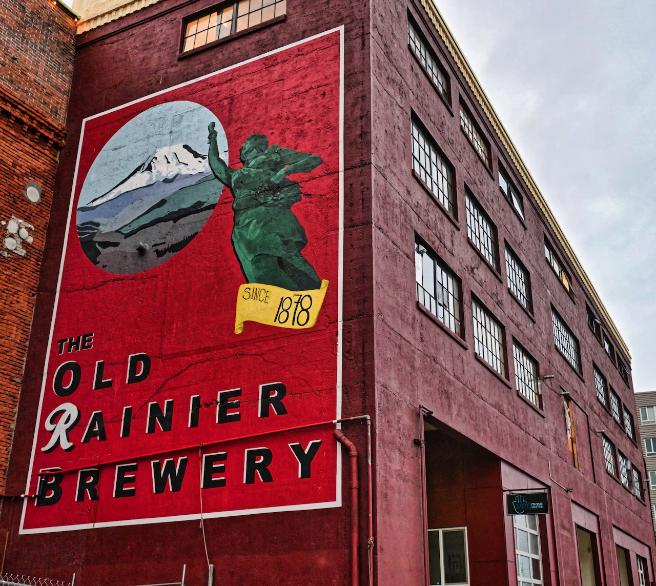 old brewery sign
