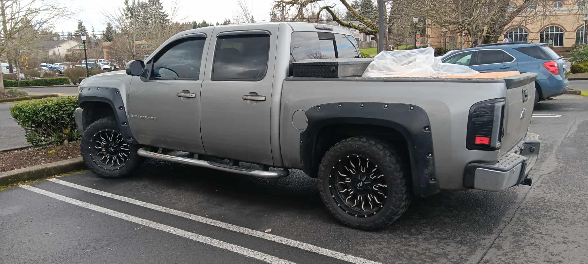 Stolen truck