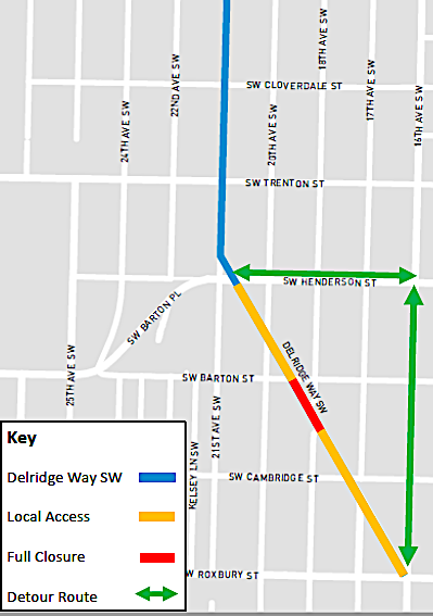 Delridge closure