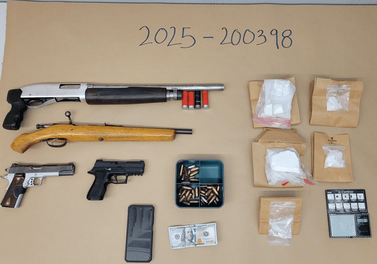 drugs and guns