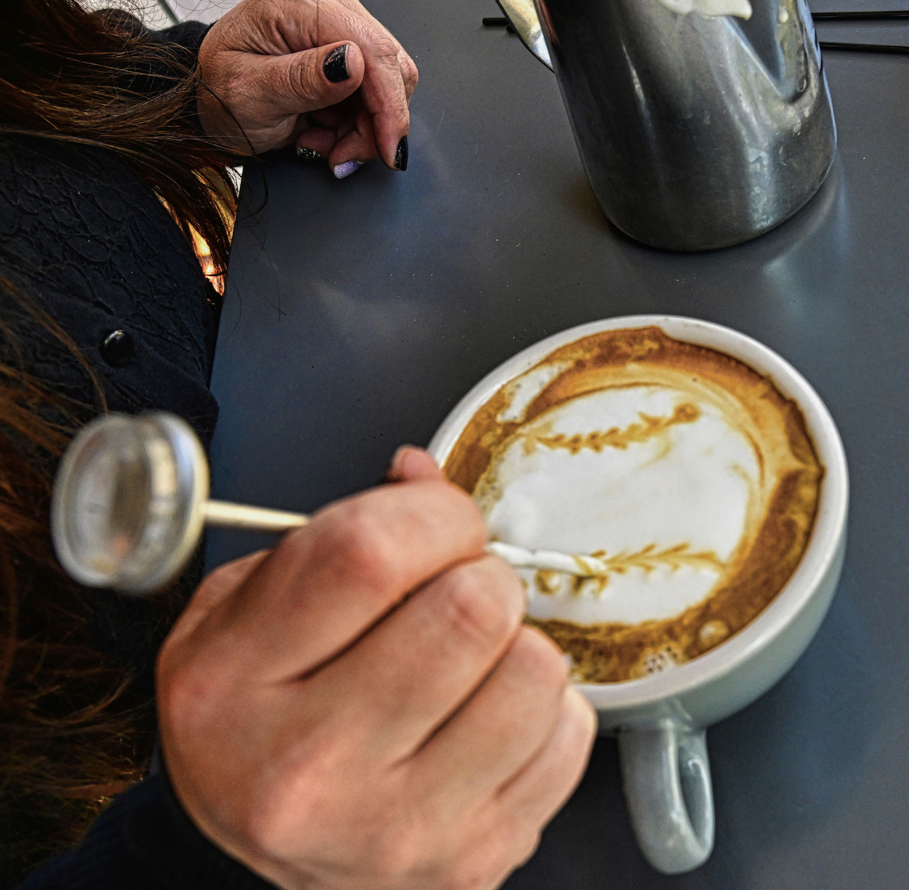 baseball latte