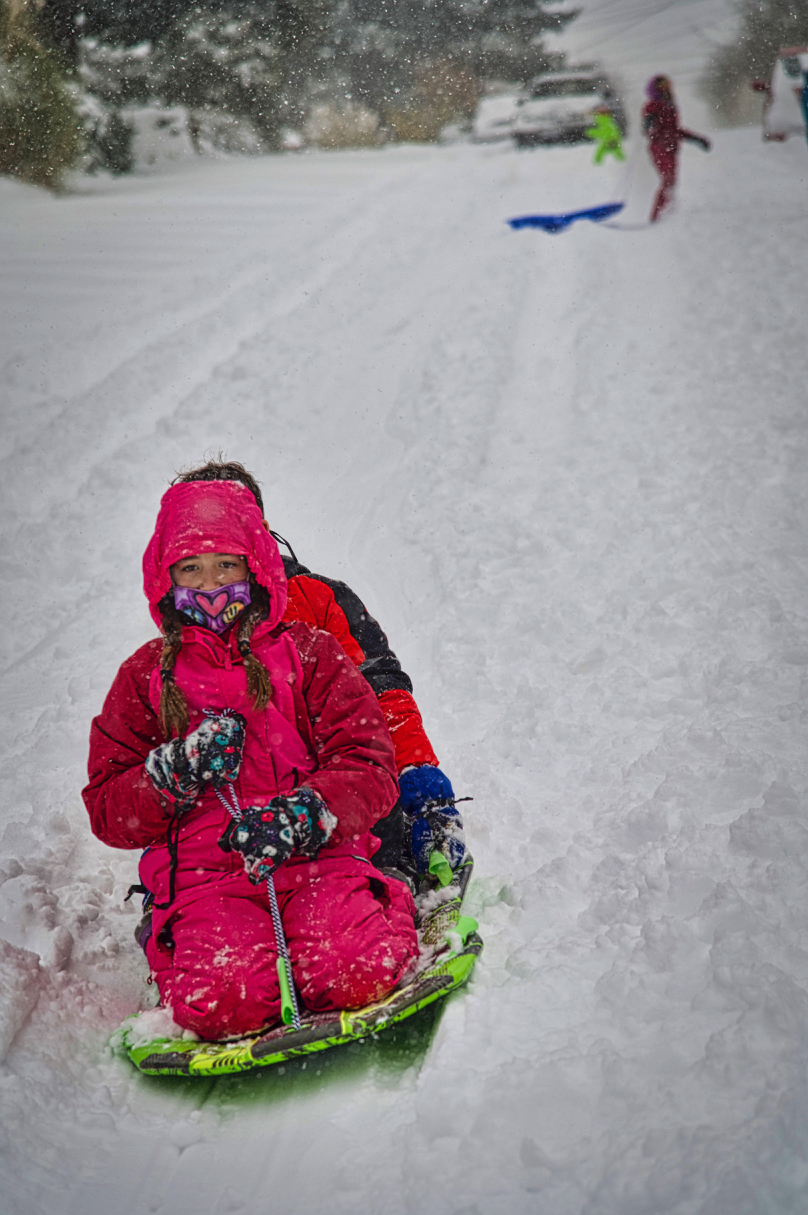 slow sledding