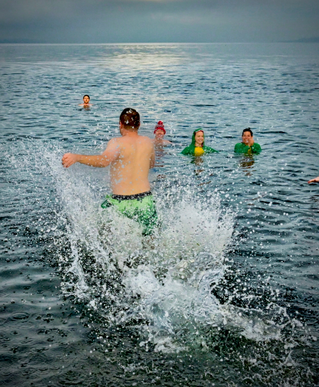 Splashing in
