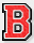 Ballard High School logo letter