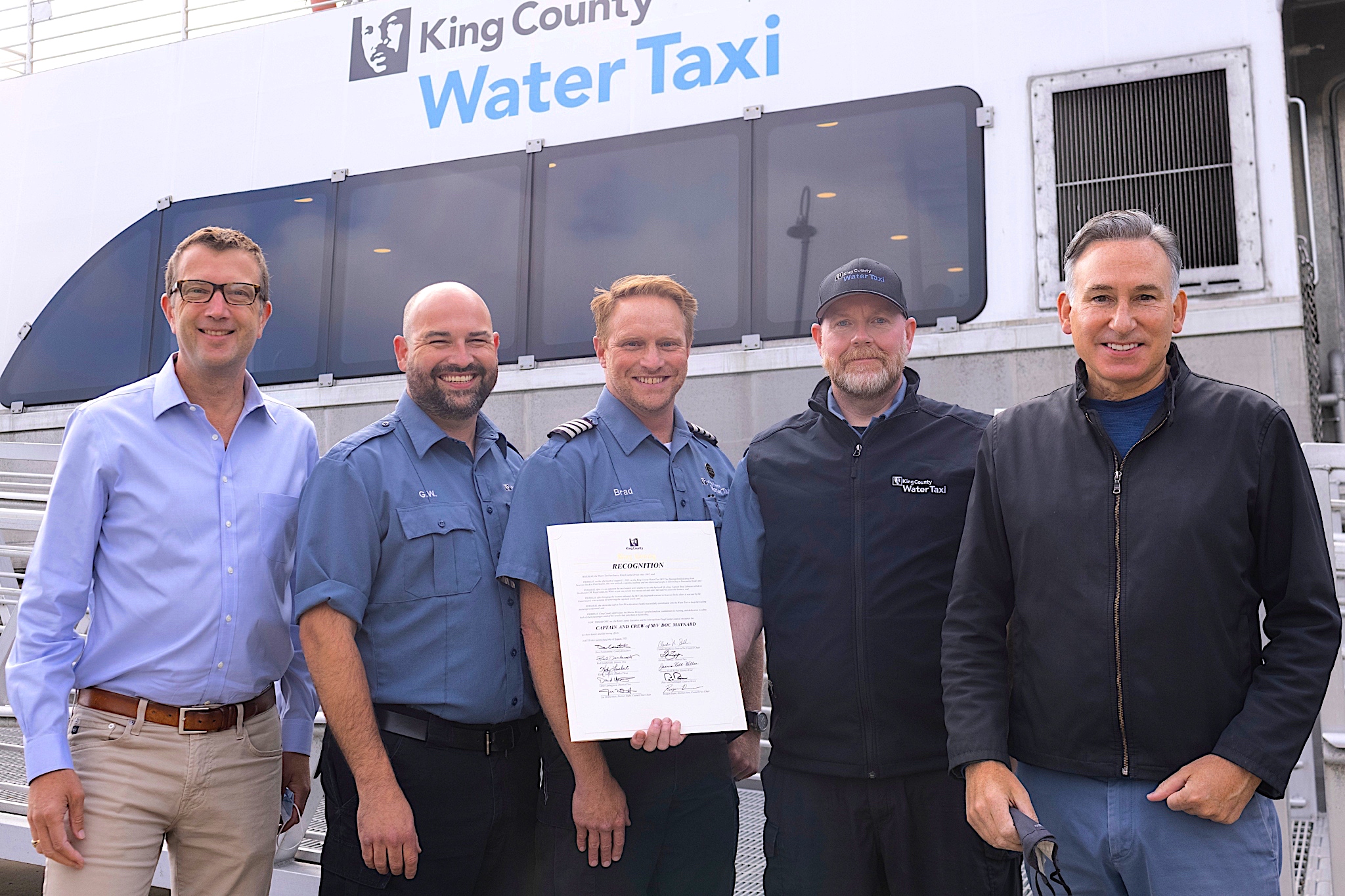 water taxi crew