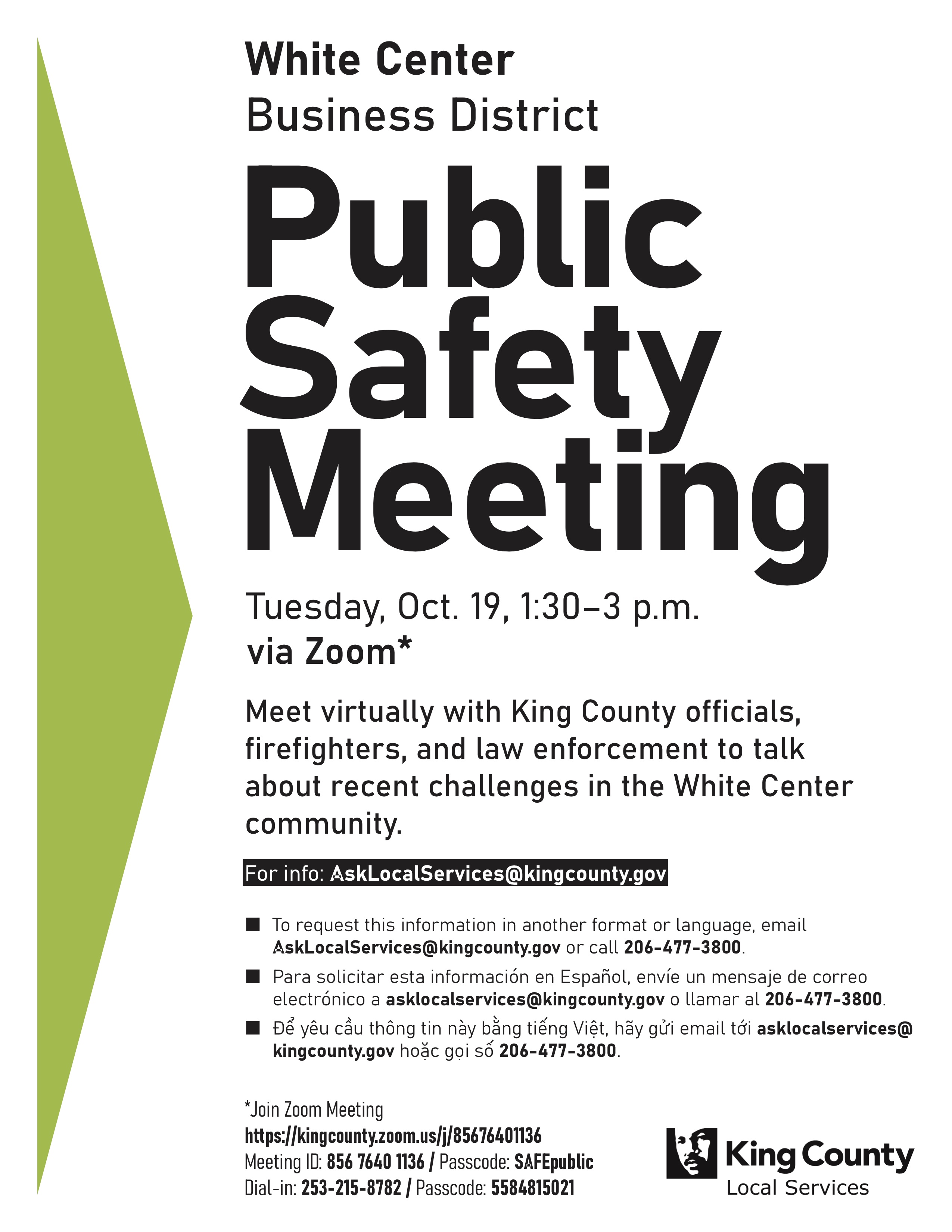 public safety meeting