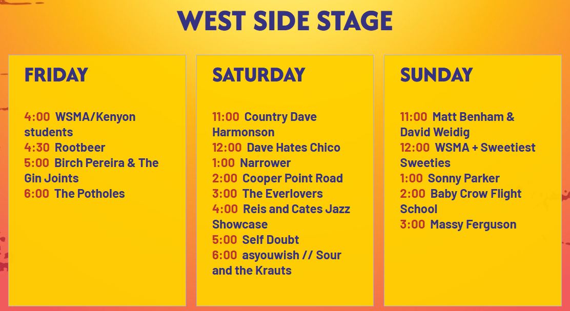 westside stage
