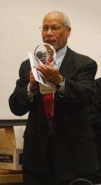 Maxie With Award.JPG