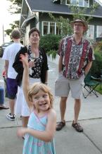 Captains Pete and Chris Hansen with daughter Millie.jpg