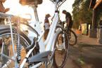 Electric Bikes were on hand for test rides.JPG