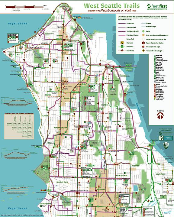 West Seattle Trails Alliance and Feet First seek support for new map ...