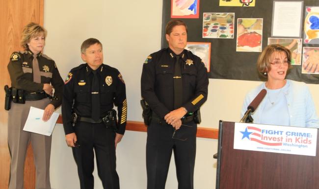 Sue Rahr, Rick Kieffer, Scott Kimerer, and Laura Wells.JPG