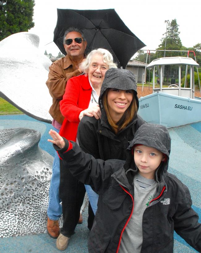 four generations attend alki.jpg