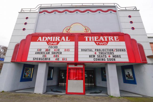 A landmark will be brought back: The historic Admiral Theater will be ...